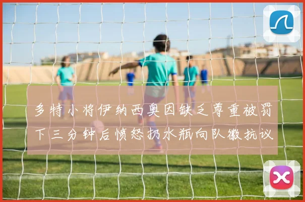 多特小将伊纳西奥因缺乏尊重被罚下三分钟后愤怒扔水瓶向队徽抗议